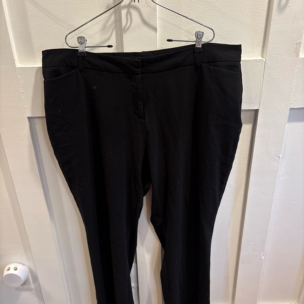 Worthington Slim Black Ponte Skinny Pants